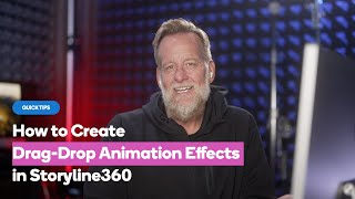 Animation Effects to Enhance DragandDrop Interactions in Articulate Storyline360 [upl. by Lyrahc]