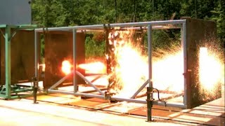 Electromagnetic Railgun Firing Hypervelocity Projectile  Mach 7 [upl. by Gaillard]