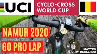 2020 CYCLOCROSS World Cup NAMUR GO PRO LAP Course Preview [upl. by Giffard]