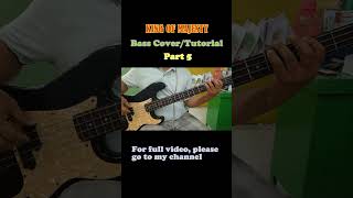 Hillsong Worship  KING Of MAJESTY Bass Cover Play Along Part 5 basscover basstutorial [upl. by Rosena]