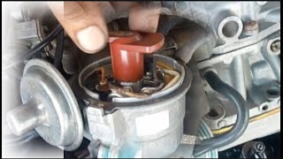 Suzuki Mehran distributor struck  corporator fuel mileage problemdistributor [upl. by Akinas588]