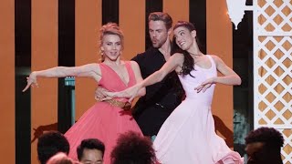 quotDirty Dancingquot Performance wCharli DAmelio  Step Into The Movies With Derek and Julianne Hough [upl. by Furlani]