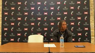 Bearcats DB Derrick Canteen after 3423 loss to Colorado on the road [upl. by Marquez220]