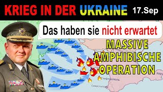 17SEPTEMBER DIE KRIM WACKELT  Ukrainer VERTREIBEN DIE RUSSEN VON DEN ÖLBOHRTÜRMEN  UkraineKrieg [upl. by Bucher766]