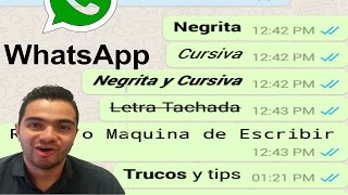 ¿Cómo Cambiar el Tipo de Letra en Estados de WhatsApp  Tipografía Disponible [upl. by Assenal]