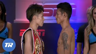 Naoya Inoue amp Michael Dasmarinas Make Weight  Unified Championship Fight Tomorrow on ESPN amp ESPN [upl. by Sausa]