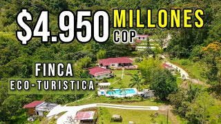 FINCA ECO TURISTICA RENTABLE EN VENTA MUY CERCA DE GUATAPE ANTIOQUIA [upl. by Shamrao]