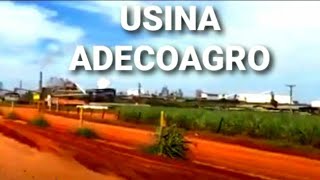 QUE CONSTRUÇÃO ENORME USINA ADECOAGRO em IVINHEMA MS Construções enormer Obras gigantes [upl. by Nailuj]