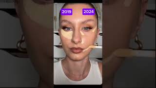 Corretivo em 2019 e em 2024Laiana0296 youtubeshorts makeup makeuptutorial shorts [upl. by Yaniv279]