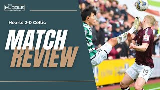 Celtics loss to Hearts Scottish refereeing standards and Livingston preview  The Huddle Breakdown [upl. by Naraj336]