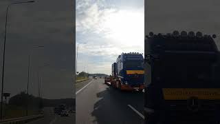 gabaryty dk automobile trucker gopro film ujęcie zestaw ciężarówka ciężarówka schwer [upl. by Nilkcaj]