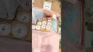 How I make advent calendars for my small business with MunByn 402b label printer smallbusiness diy [upl. by Lyckman]