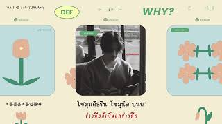 THAISUB Def  왜그래 WHY [upl. by Saravat373]