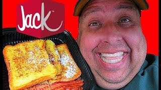 Jack In The Box® Grilled French Toast Plate Review [upl. by Bud]