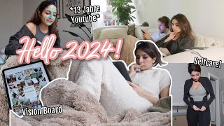 13 Jahre YouTube Vision Board Jahresstart ampampamp  COZY HOME VLOG [upl. by Latton]