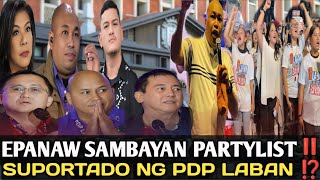 EPANAW SAMBAYANAN PARTY LIST‼️ SUPORTADO NG PDP LABAN ‼️ [upl. by Hodge]