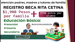 Registro para la nueva beca universal ¿Cuáles son los requisitos y cuándo puedo entregarlos [upl. by Way]