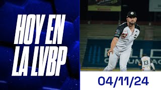 Hoy en la LVBP  04 de noviembre 2024 [upl. by Flip]