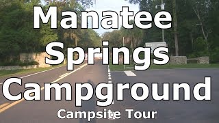 manatee springs campground tour [upl. by Rosalind]