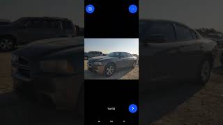 DODGE CHARGER 2013 1500 USA COPART LIVE CAR AUCTION [upl. by Aiotal985]