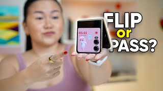 TECNO PHANTOM V Flip2 Review Great but [upl. by Ainitsirhc]