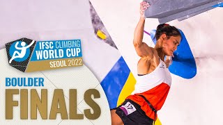 Boulder finals  Seoul 2022 [upl. by Anoif762]