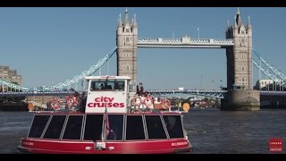 Thames River Cruise Dine Relax See New Views  City Cruises [upl. by Fenella]