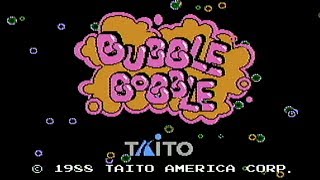 Bubble Bobble  NES Gameplay [upl. by Romano]