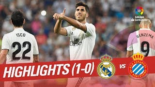 Resumen de Real Madrid vs RCD Espanyol 10 [upl. by Cadman]