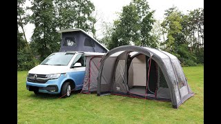 Vango Como Low Drive Away AIR Awning Review upgraded model of Cove Low 2022 [upl. by Anifad]