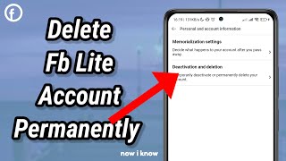 How To delete Facebook Lite Account Permanently 2024 [upl. by Parrish]