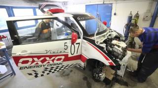 Build of Viviens car  2014 Swift Cup Europe [upl. by Couchman]