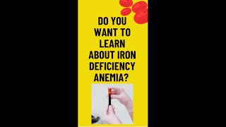 Learn about “Iron Deficiency Anemia”  MCQ’s  Quiz [upl. by Nortal727]