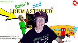 Baldi basics The Principal died in the school and Baldi ruler is broken edition baldi basics mod [upl. by Aimik]