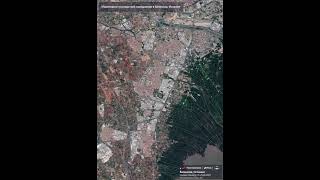 Le conseguenze dellalluvione a Valencia viste dai satelliti [upl. by Leihcar]