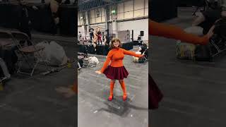 Velma Dinkley watch my 9mm go bang velma scoobydoo cosplay comiccon [upl. by Annaeirb]