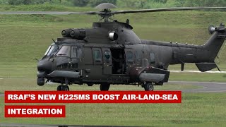 RSAF’s New H225Ms Boost AirLandSea Integration [upl. by Teddman]