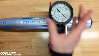 2019 DeMarini CF Zen 11 Fastpitch Bat  Compression Test  99BATScom [upl. by Aniad]