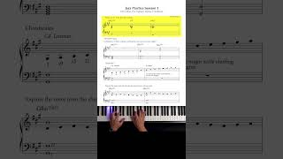 How To Practice Jazz Piano jazzimprovisation piano jazzchords [upl. by Wahs]