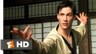 Virtual Combat  The Matrix 49 Movie CLIP 1999 HD [upl. by Nyrroc778]