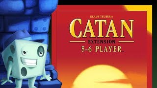 Settlers of Catan 56 Player Expansion  with Tom Vasel [upl. by Eadith122]