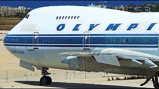 Olympic Airways B747200SXOAB OLYMPIC EAGLEForgotten in Time at Hellinikon Airport [upl. by Eitnom]