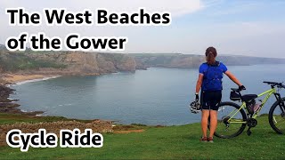 The West Beaches of the Gower Peninsula Cycle Ride [upl. by Hamford545]