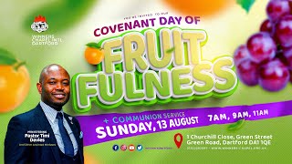 COVENANT DAY OF FRUITFULNESS  SPECIAL COMMUNION  2ND SERVICE  13TH AUGUST 2023 [upl. by Tolley667]