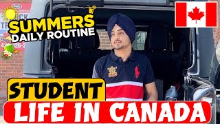 Punjabi Student life In CANADA  Daily Routine with Evening Classes  Toronto Downtown [upl. by Adiehsar866]