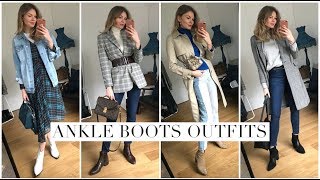 How To Wear Ankle Boots  Styling Moments [upl. by Anyal984]