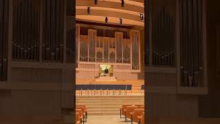 Rieger Orgel Bruckner Haus Linz freie Organ Improvisation Shorts vlog austria [upl. by Esinyt]