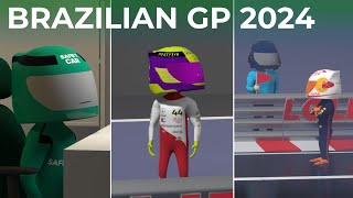 Brazilian GP 2024  Highlights  Comedy on F1 racing [upl. by Hniv598]