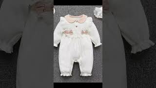 Baby girl jumpsuit design fashion trending [upl. by Akeimahs]