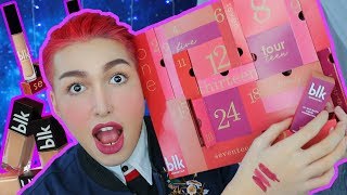 VLOGMAS NI RAF 4 ₱2990 MYSTERY MAKEUP CALENDAR FROM BLK ANO MGA LAMAN  WEARTEST [upl. by Anson]